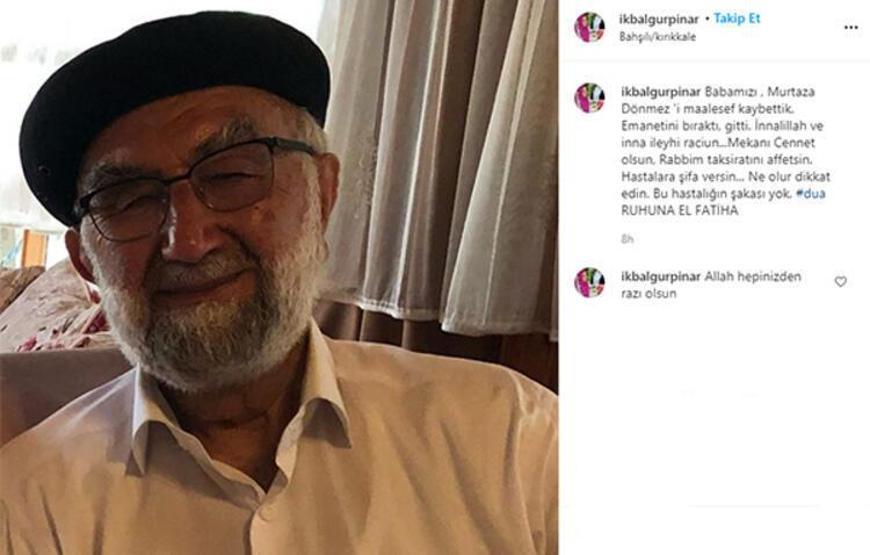Koronavirüse yakalanan İkbal Gürpınarın son durumu