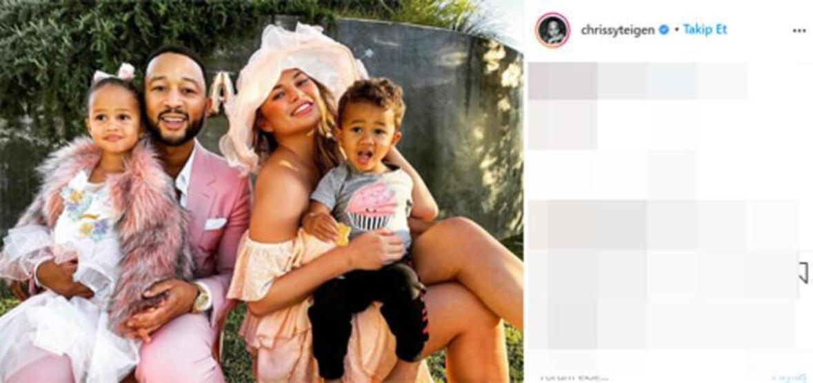 Chrissy Teigen kaybettiği bebeğinin adını dövme yaptırdı