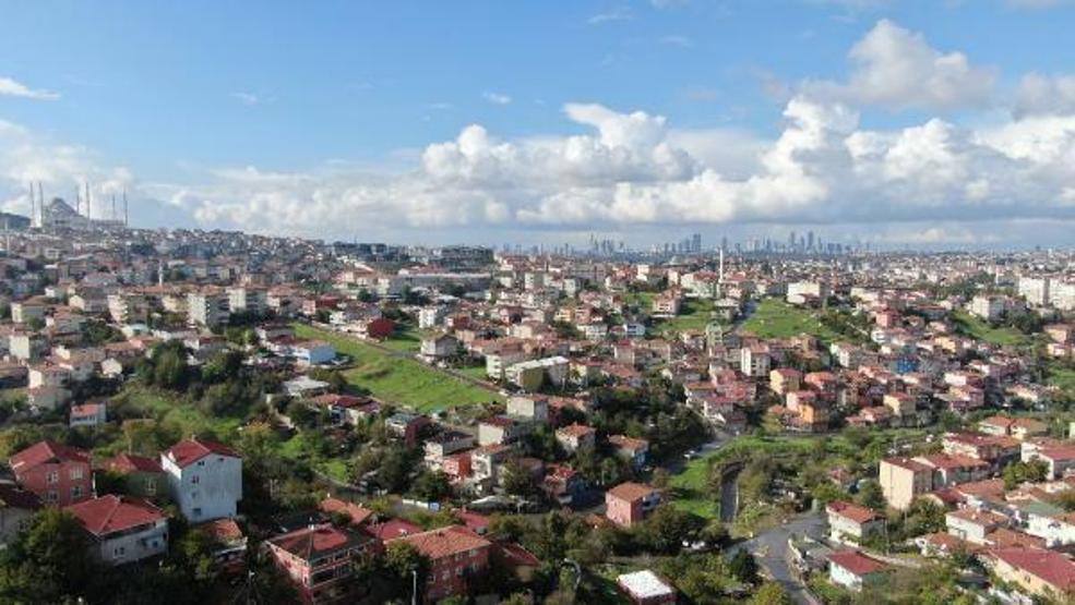 Ümraniyede riskli ilan edilen mahalle görüntülendi