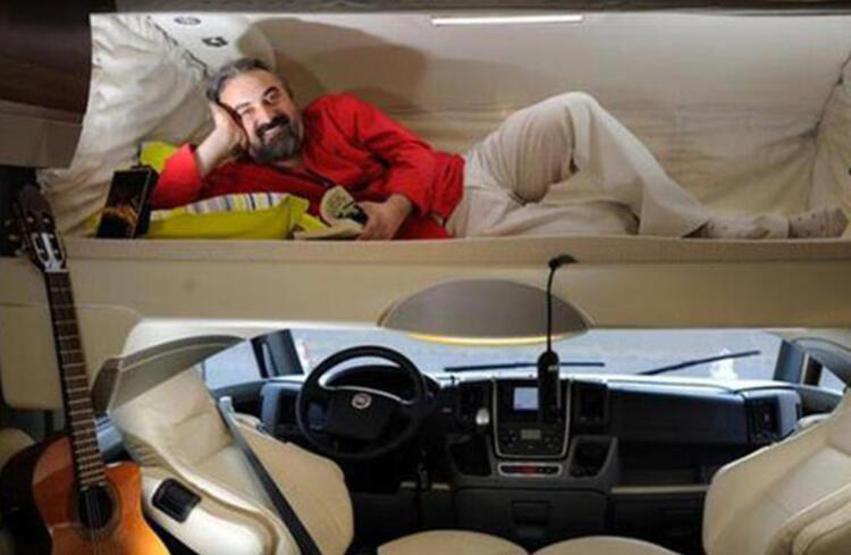 Volkan Konakın 10 yıllık karavanı