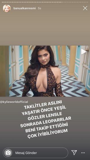 Banu Alkandan Kylie Jenner’a: Taklitçi Kezban