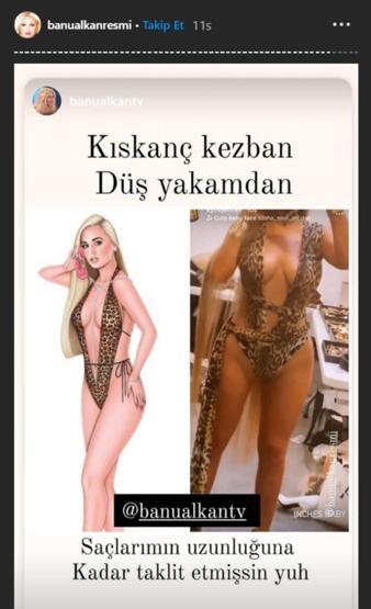 Banu Alkandan Kylie Jenner’a: Taklitçi Kezban