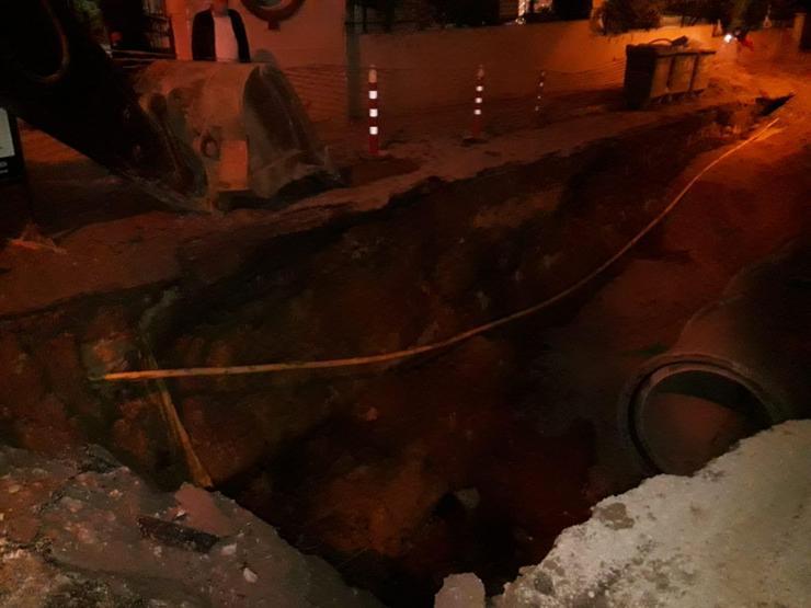 Doğal gaz sızıntısı oldu, site boşaltıldı