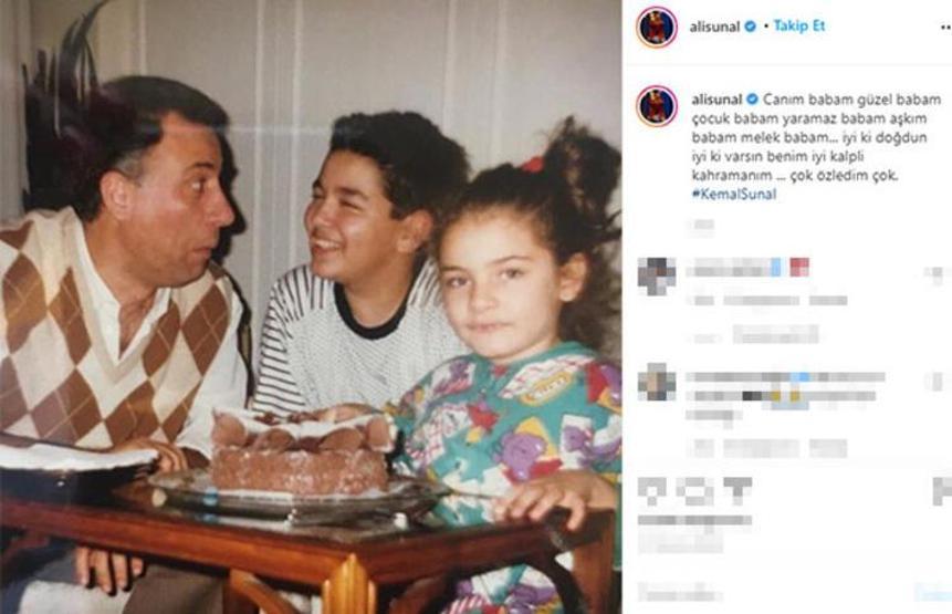 Gül Sunal ve Ali Sunaldan duygulandıran Kemal Sunal paylaşımları
