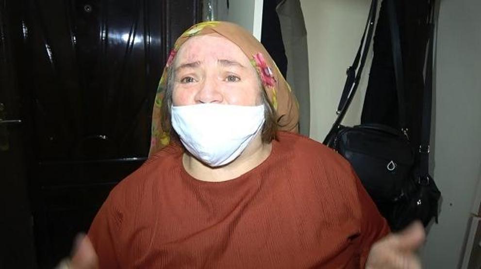Riskli binada deprem korkusuyla yaşıyorlar