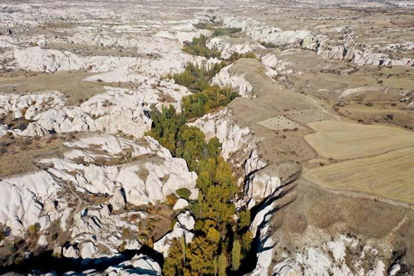 Kapadokyanın gözbebeği Gomeda Vadisi doğa tutkunlarını ağırlıyor