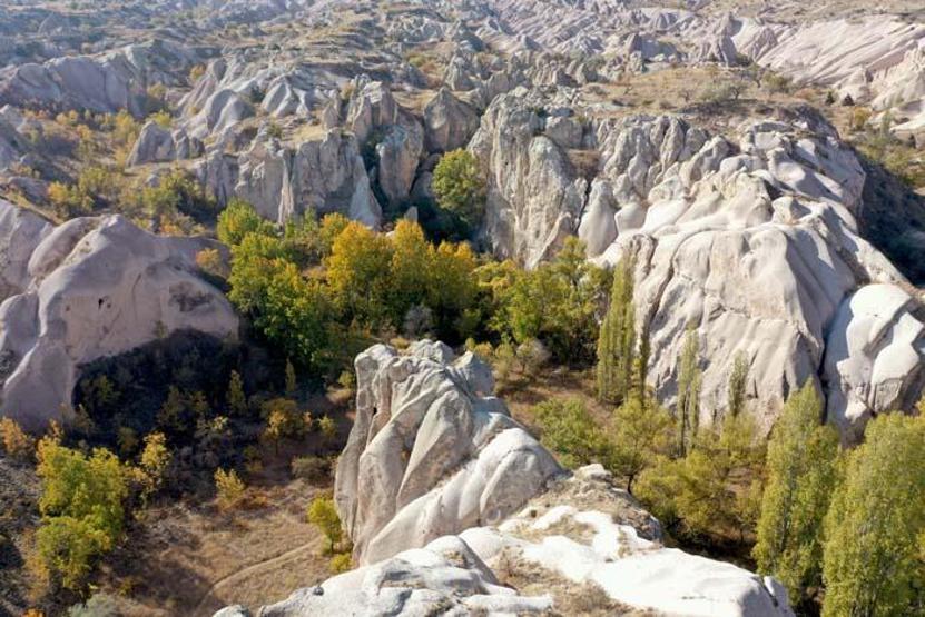 Kapadokyanın gözbebeği Gomeda Vadisi doğa tutkunlarını ağırlıyor