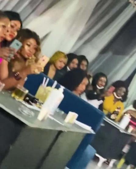 Esenyurtta gece kulübünde Miss Uganda güzellik yarışması