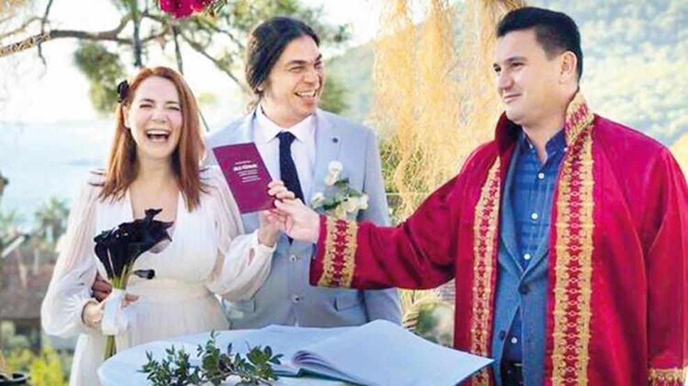 Aylin Aslım ile Utku Vargı evlendi