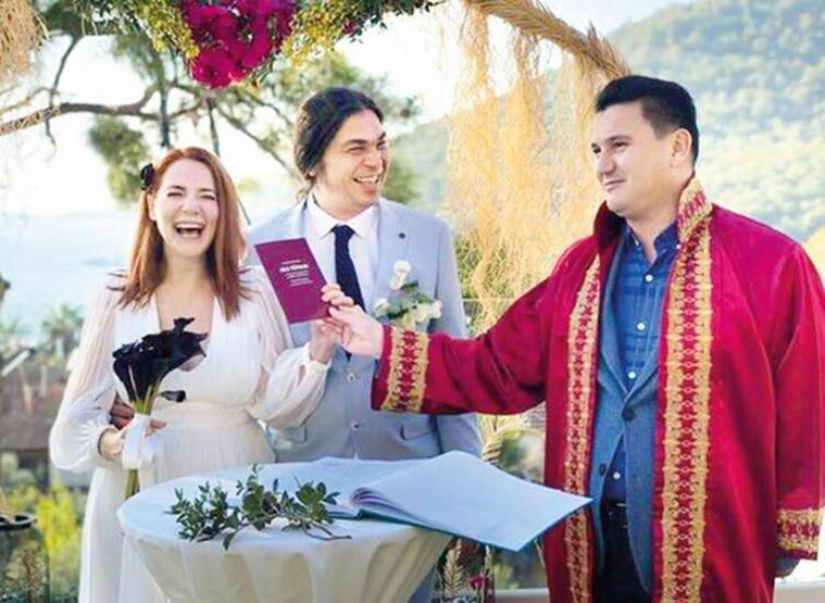 Aylin Aslım ile Utku Vargı evlendi