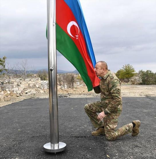 27 yıl sonra tarihi ziyaret Azerbaycanın First Ladysi paylaştı... Dikkat çeken detay