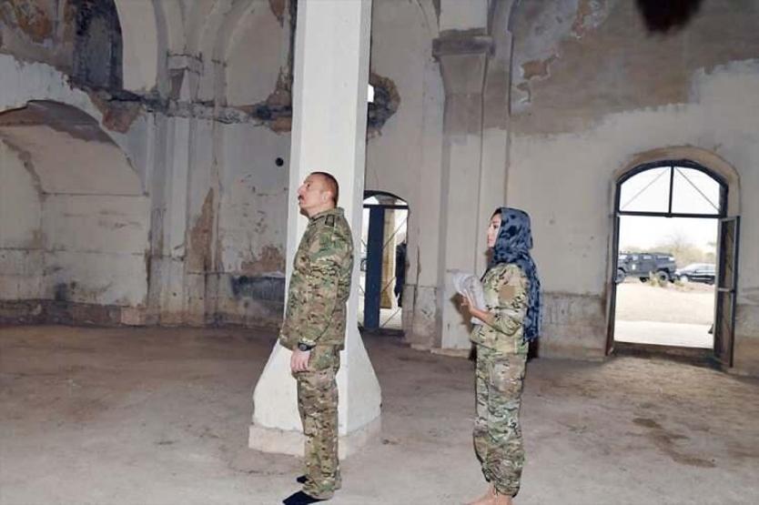 27 yıl sonra tarihi ziyaret Azerbaycanın First Ladysi paylaştı... Dikkat çeken detay