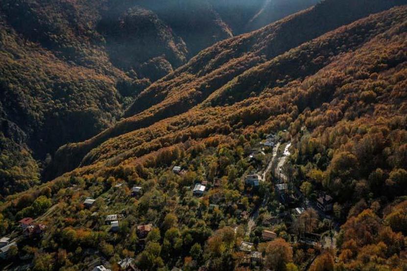 Bursanın eski yerleşimlerden biri... Çalıkuşunun köyünde sonbahar güzelliği