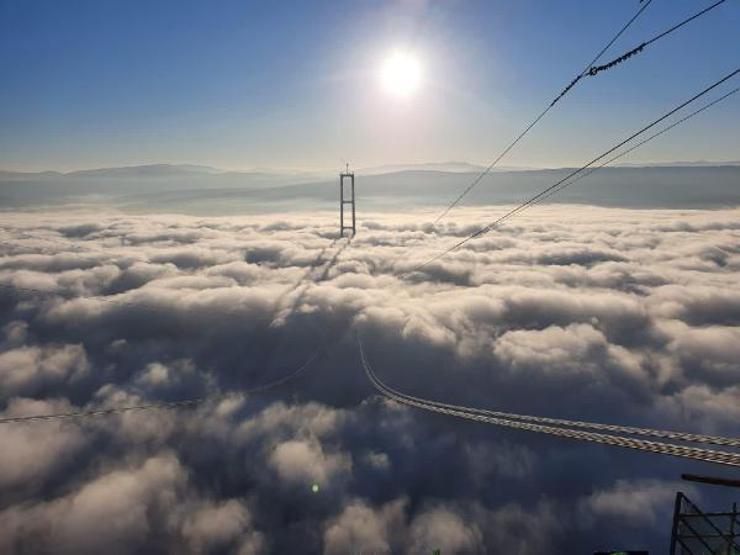 Çanakkale Boğazındaki sis deniz trafiğini etkiledi