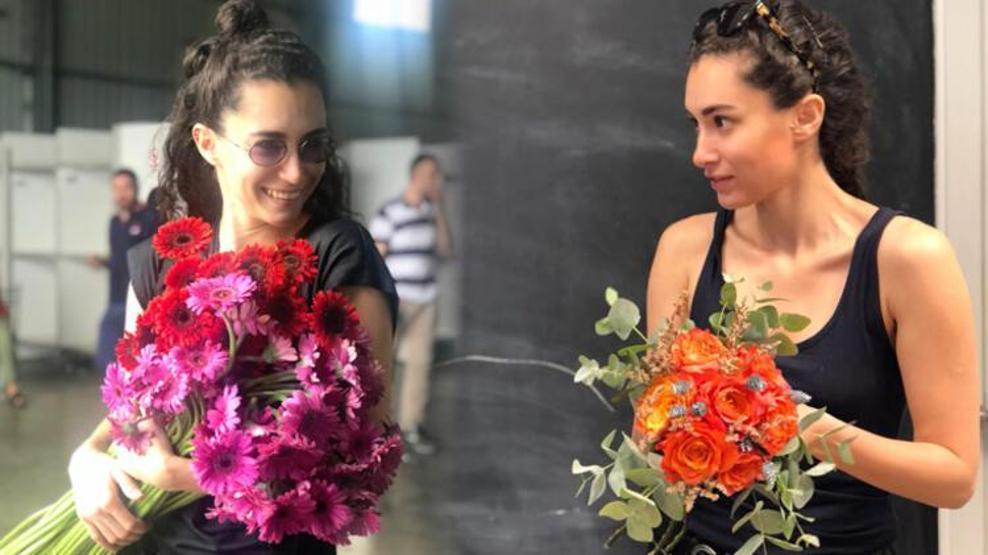Hande Doğandemir çiçek tasarlayacak