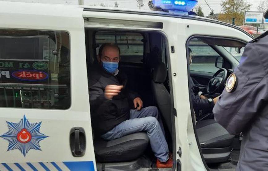 HES kodu olmadan otobüse binmek isteyince polis çağırıldı
