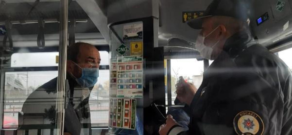 HES kodu olmadan otobüse binmek isteyince polis çağırıldı