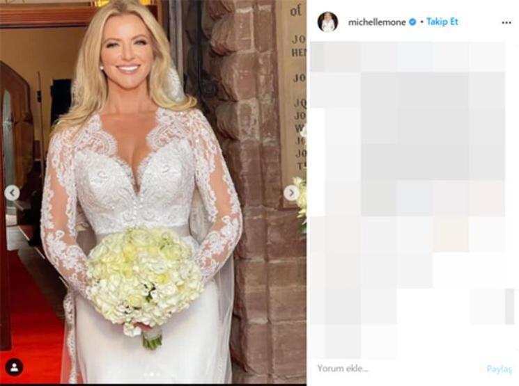 Michelle Mone düğününde köpeğine bile smokin giydirdi