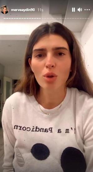 Survivor Merve Aydın koronavirüse yakalandı