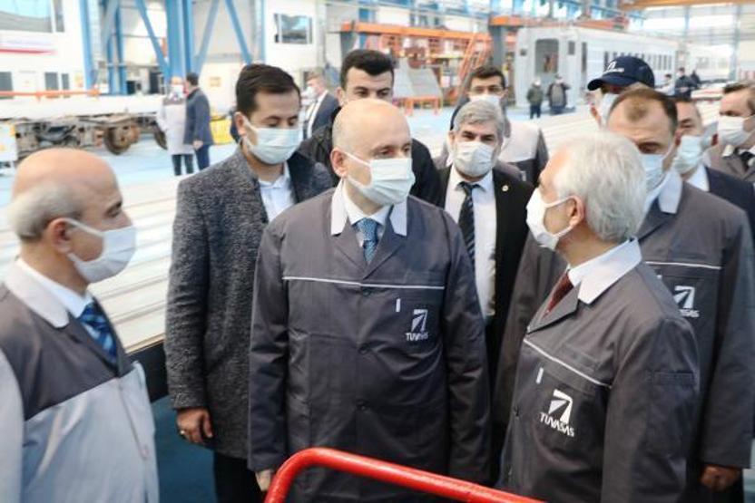 Milli Elektrikli Tren Setinin seri üretimine 2021de başlanacak