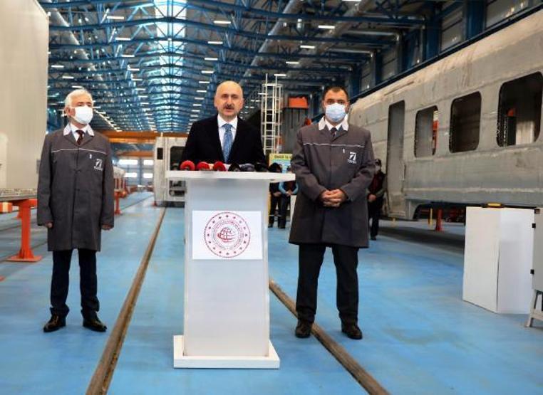 Milli Elektrikli Tren Setinin seri üretimine 2021de başlanacak