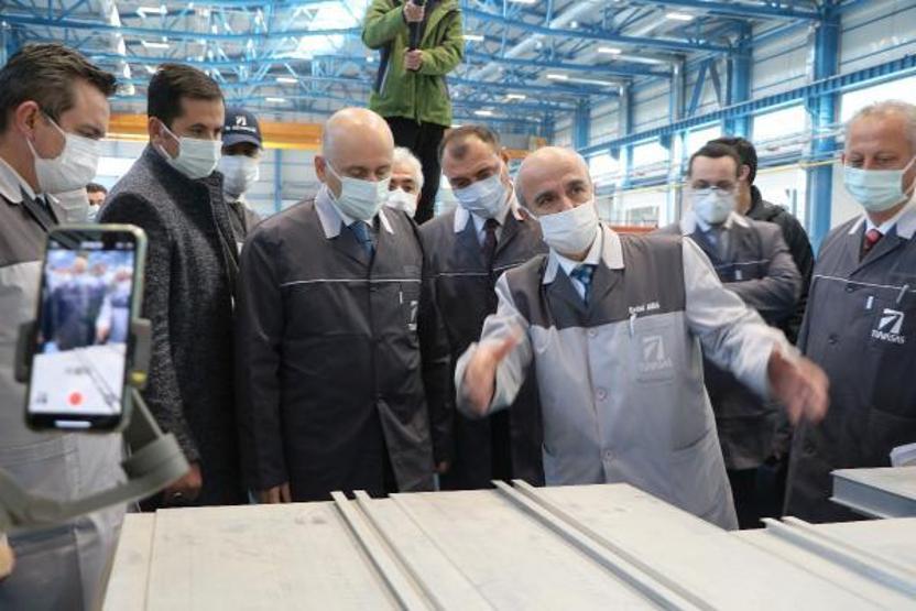 Milli Elektrikli Tren Setinin seri üretimine 2021de başlanacak