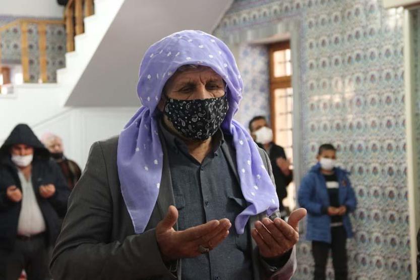 Cuma namazı sonrası yağmur duası edildi