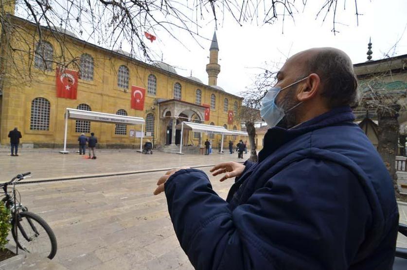 Cuma namazı sonrası yağmur duası edildi