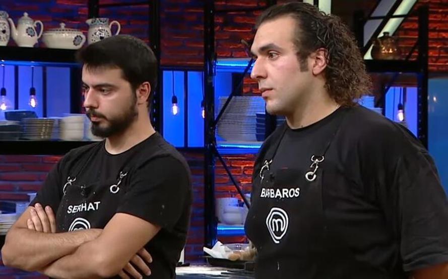 Serhat mı, Barbaros mu MasterChefte dün akşam eleme adayı kim oldu