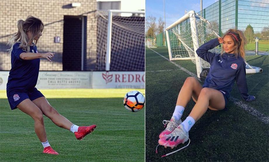 Instagramı sallayan sol bek: Laura Merrin