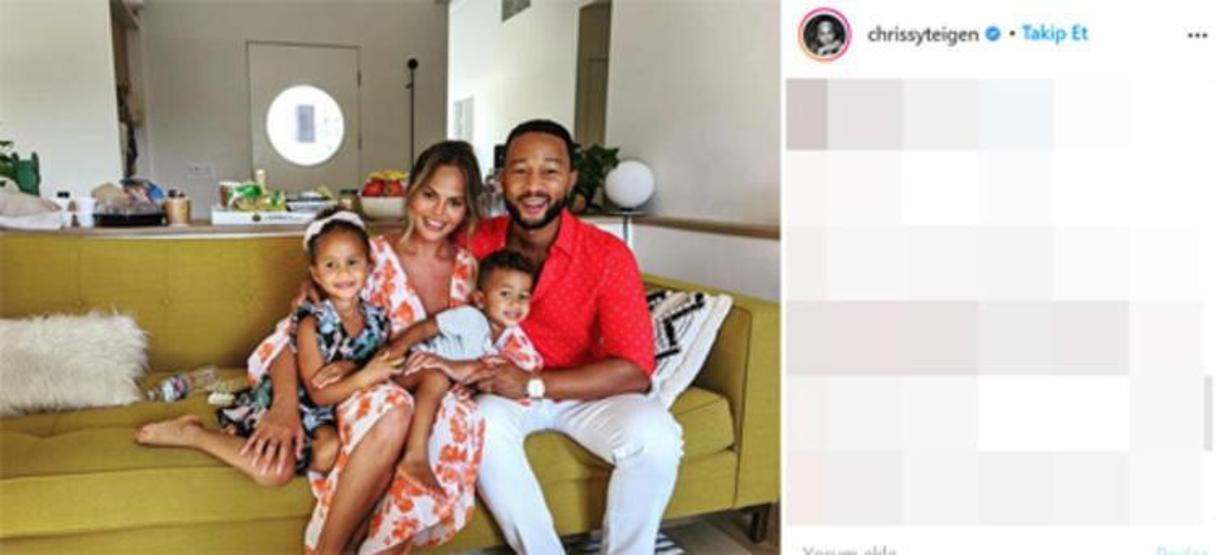 Bebeğini kaybeden Chrissy Teigen takipçilerini duygulandırdı