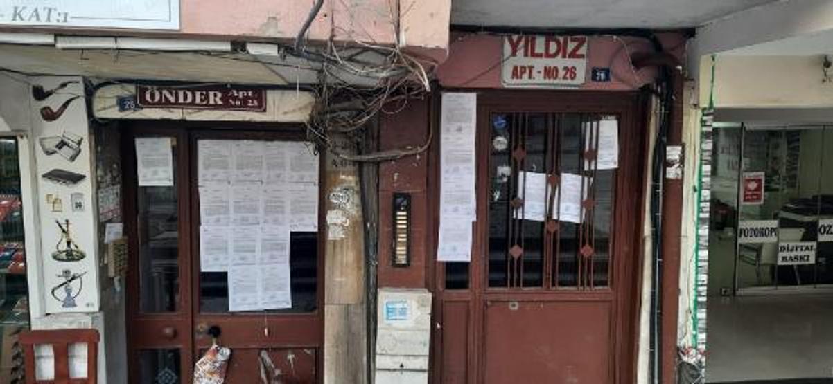 İzmitte Pisa kulesine benzeyen binalar yıkılacak