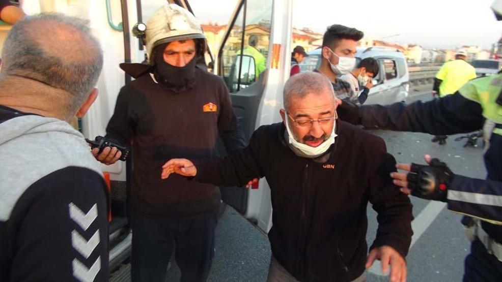 Antalyada motosiklet kazası Oğlunu öldü sanan baba fenalık geçirdi