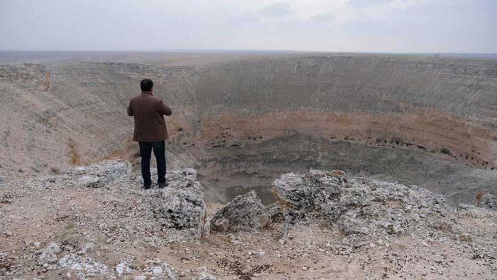 Milattan önce oluşan obruk, çökmeye devam ediyor