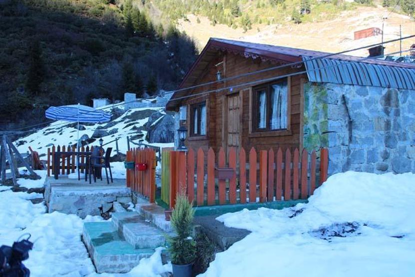 İstanbuldan yaylalara kaçtılar Yılbaşı tatili için tercih yaylalarda bungolavlar oldu