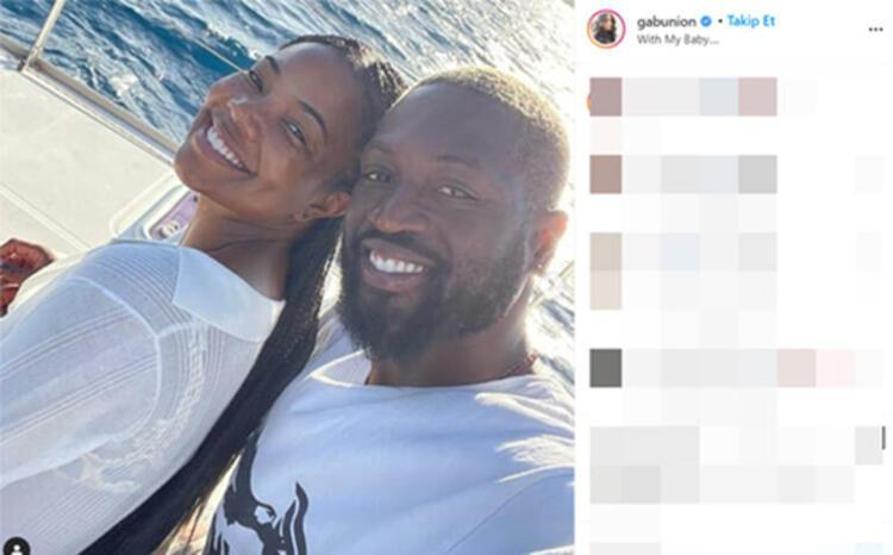 Gabrielle Union ailesiyle tatile çıktı Verdiği pozlar çok konuşuldu
