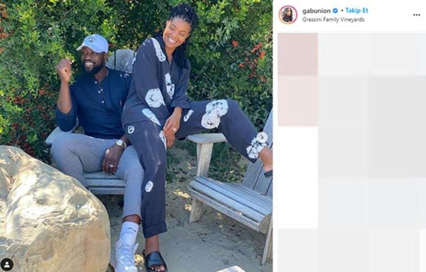 Gabrielle Union ailesiyle tatile çıktı Verdiği pozlar çok konuşuldu