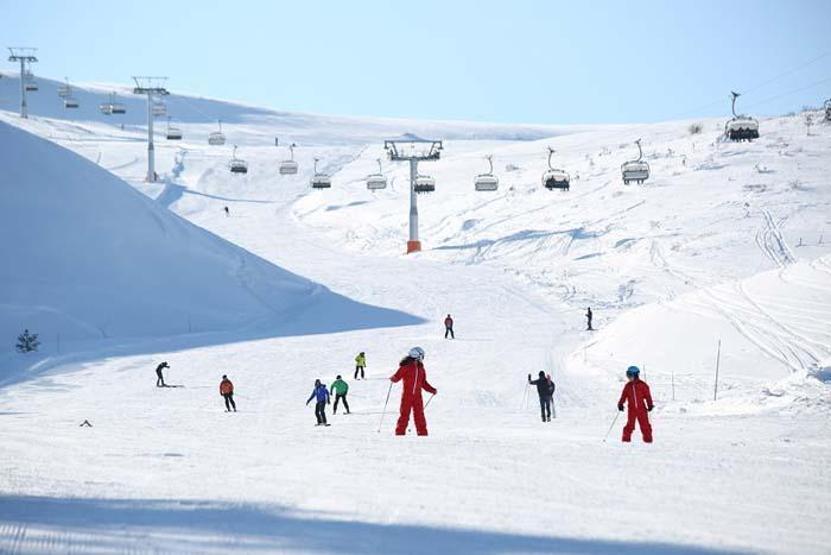 Türkiye’nin denize en yakın kayak tesisi yeniden hizmette
