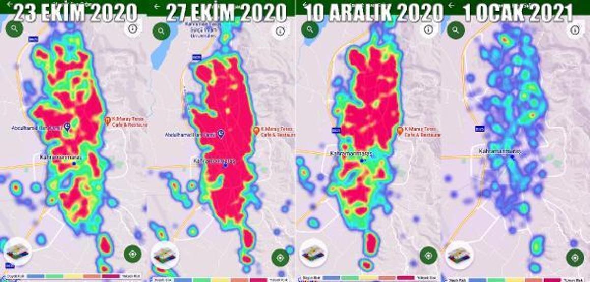 Kahramanmaraşta her 2 kişiden biri koronaya yakalandı