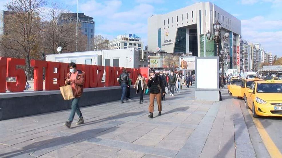 Ankara tedbirlerin karşılığını aldı Risk haritası yeşile döndü