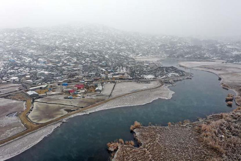 Türkiyenin en büyük milli parklarından biri Kış güzelliğiyle göz kamaştırıyor