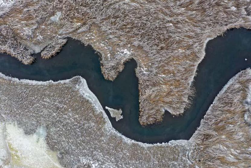 Türkiyenin en büyük milli parklarından biri Kış güzelliğiyle göz kamaştırıyor