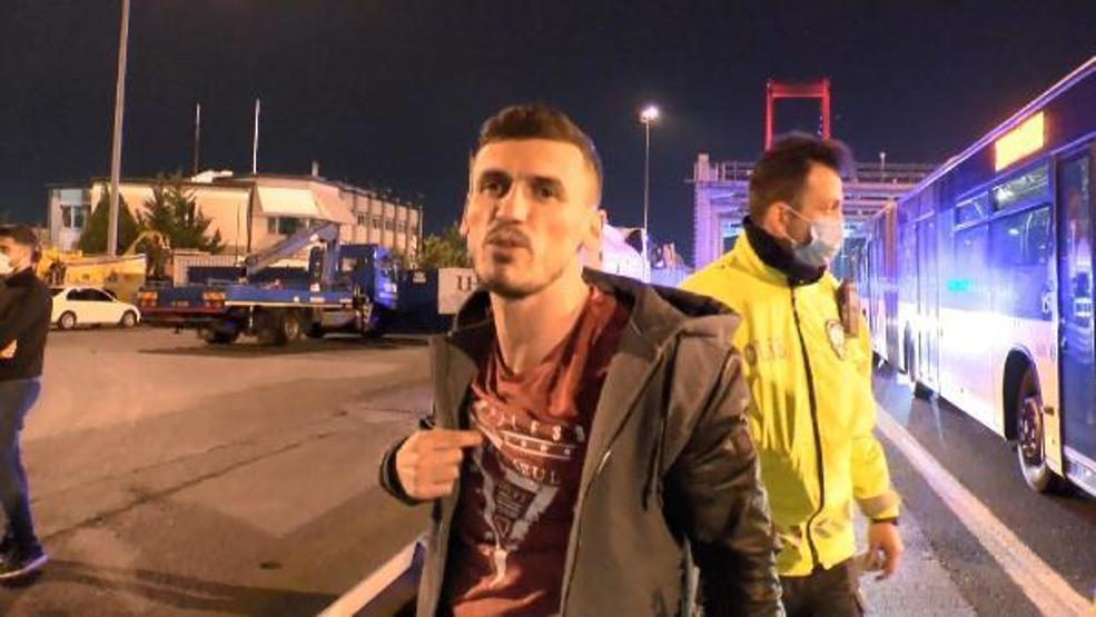 Denetim noktasından kaçanlar polise zor anlar yaşattı