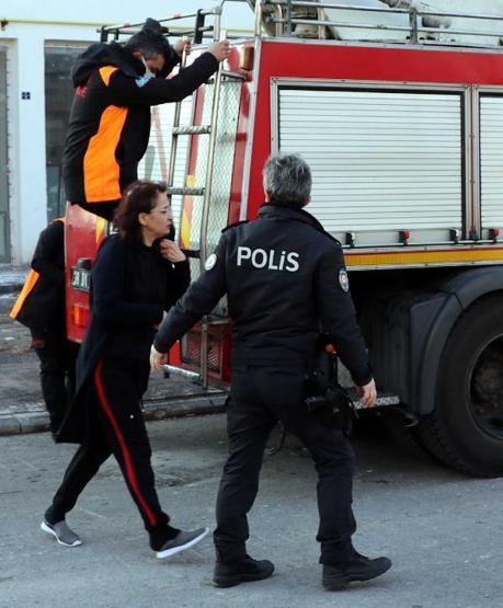Kayseride kocası tarafından eve kilitlenen kadın kurtarıldı