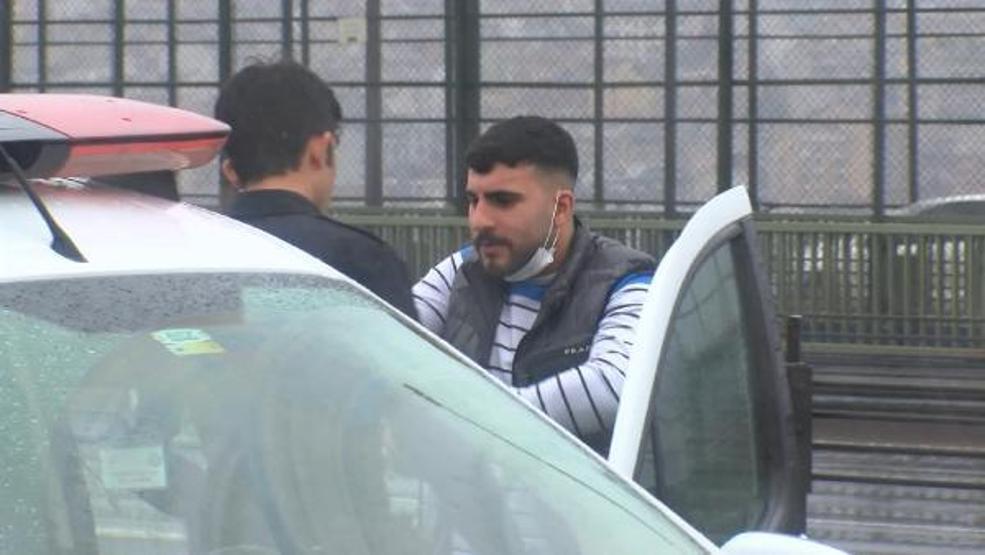 Polisten kaçan şüpheliler Haliç Köprüsünde yakalandı