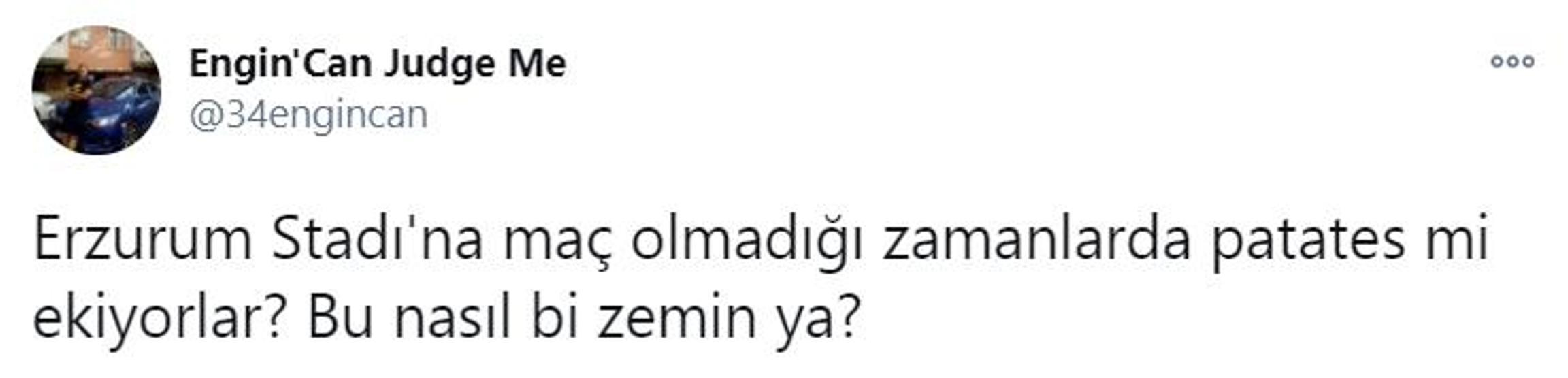 Erzurumda zemin tepki çekti