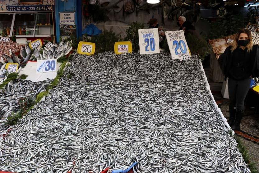 İğneadadaki hamsi bolluğu tezgahları şenlendirdi