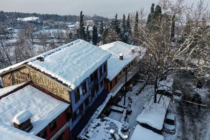 Bursanın yedi asırlık Osmanlı köyünden nefes kesen manzaralar