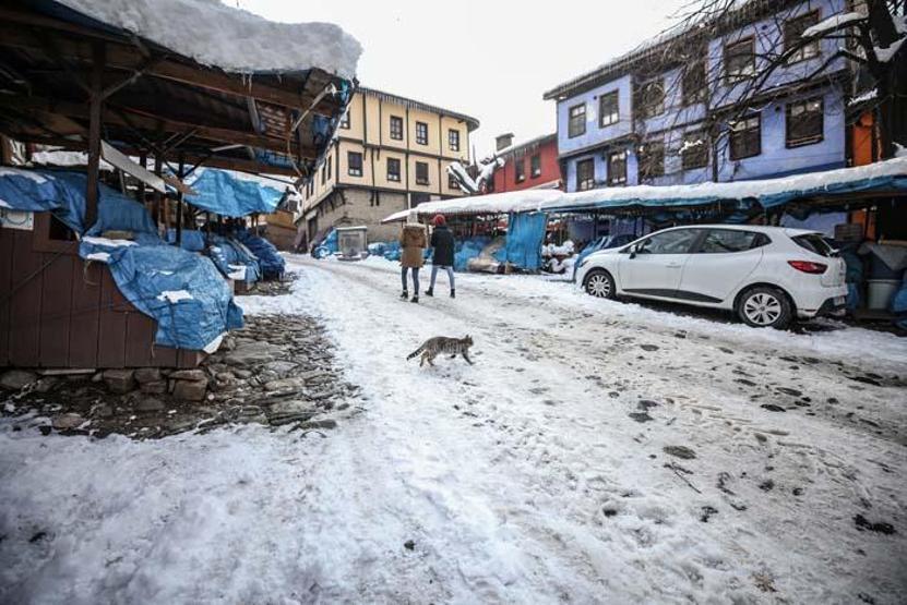 Bursanın yedi asırlık Osmanlı köyünden nefes kesen manzaralar