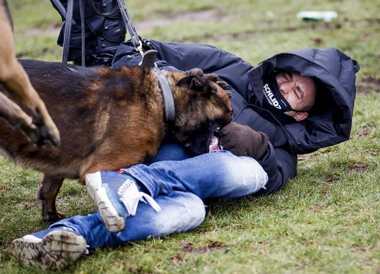 Hollanda’da Covid-19 kısıtlamaları karşıtı protesto: 30 gözaltı
